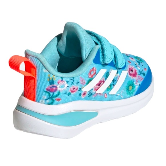 Adidas X Disney Sneakers Snow White Fortarun Floral Shoes Little Girl Toddler - Picture 5 of 11